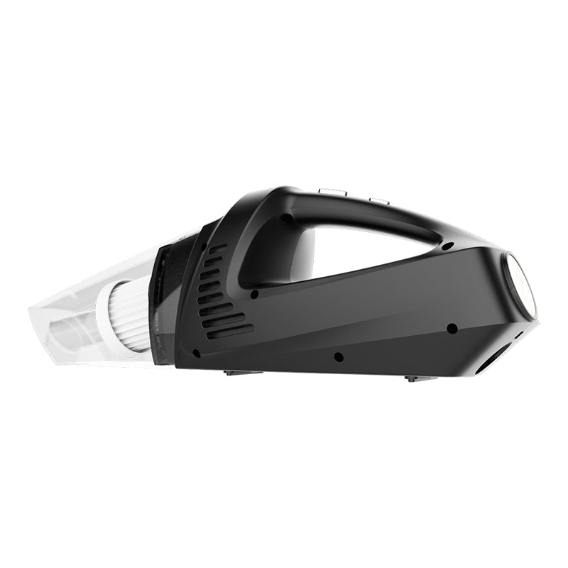 Toacsion Handheld Vacuum, Cordless, Black, 1.35 pounds, 60 minutes runtime, 0.6 liters capacity, 78 decibels noise level, 1.61 horsepower, Plastic Body, Handheld