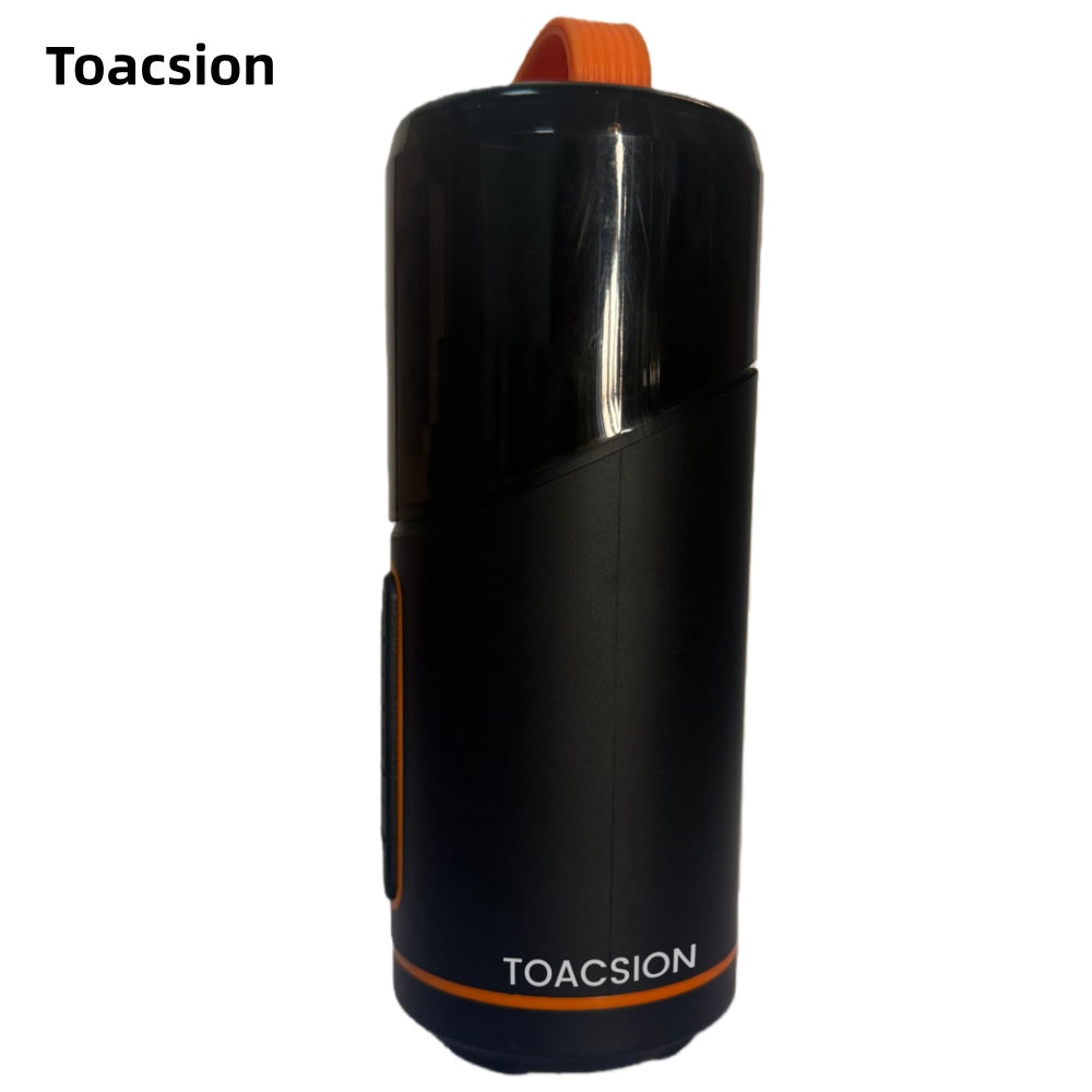 Toacsion Tire Inflator Portable Air Compressor, 160 PSI Cordless Air Pump for Car Tires with Digital Pressure Gauge, LED Light & Auto Shut-Off, 5X Fast Inflation for Car, Motorcycle, Bicycle, Ball